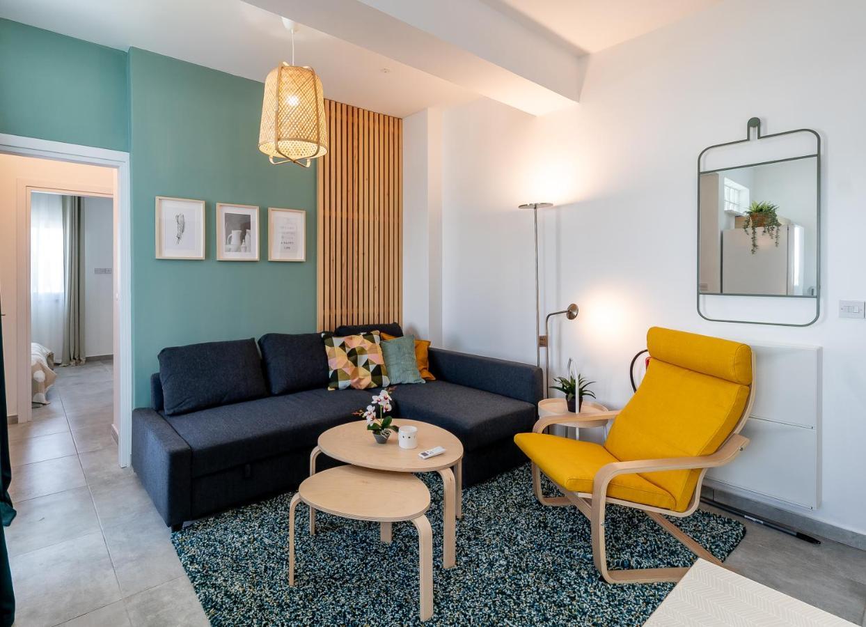 Kition City Apartments - Central Location ลาร์นาคา ภายนอก รูปภาพ