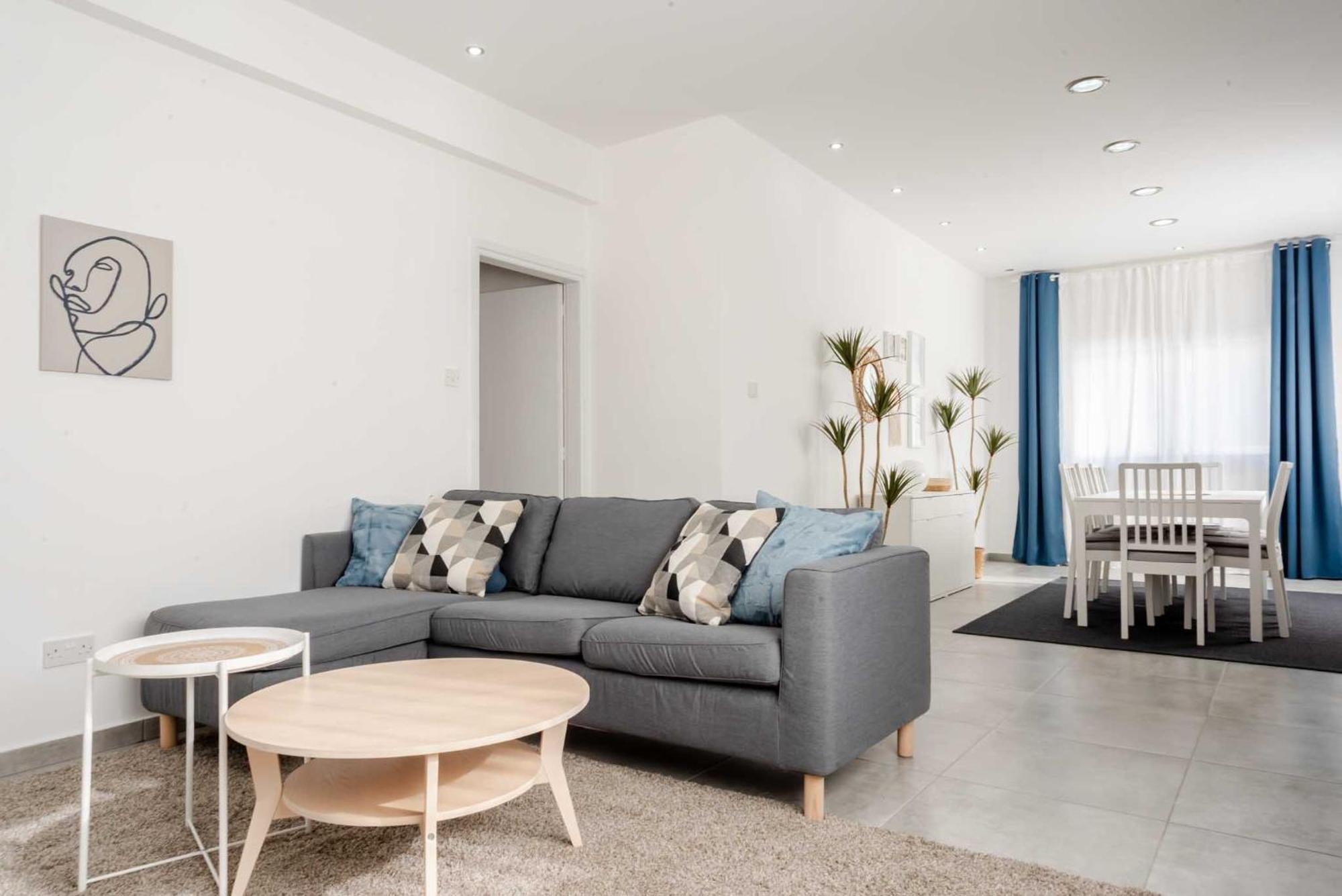Kition City Apartments - Central Location ลาร์นาคา ภายนอก รูปภาพ